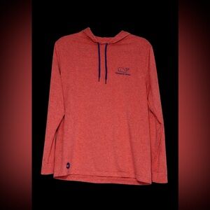 Vineyard Vines Heathered Red Hoodie